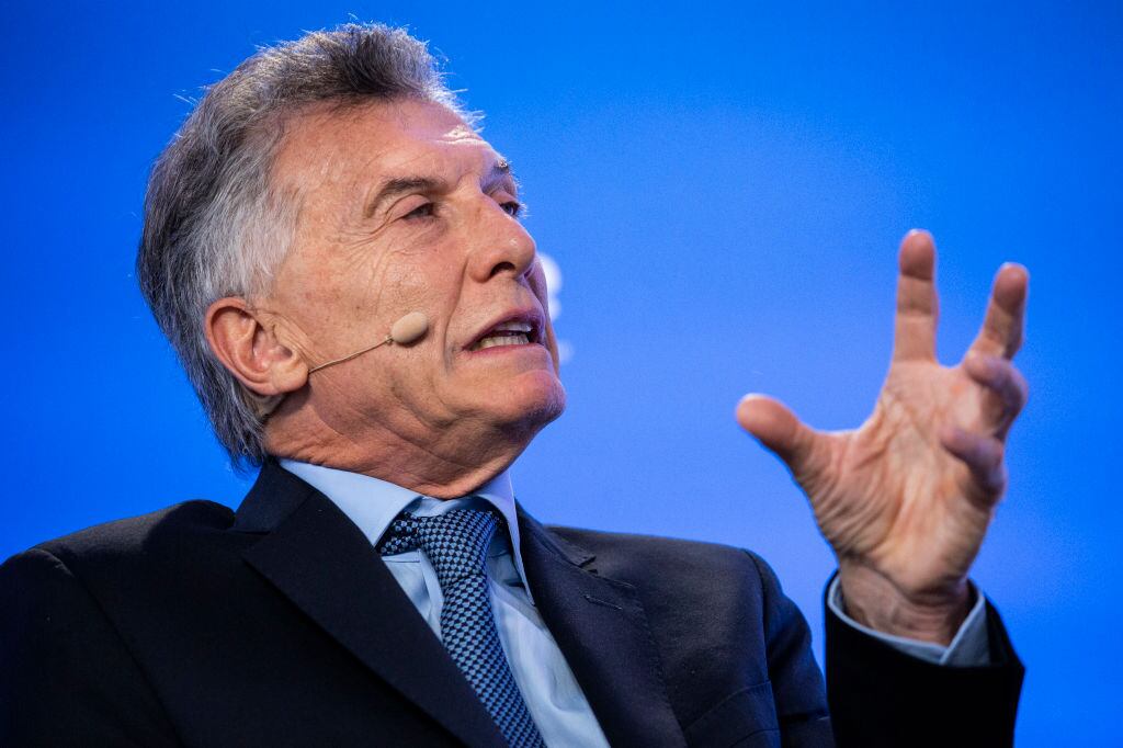 El exmandatario argentino Mauricio Macri