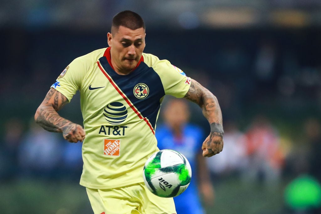 Castillo jugando por las Águilas del América en 2019