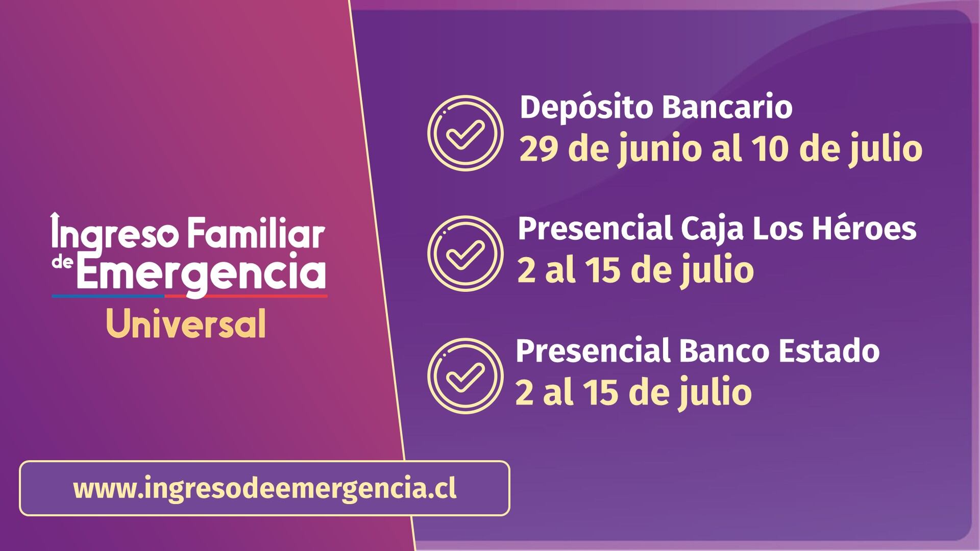 Calendario IFE Universal de junio