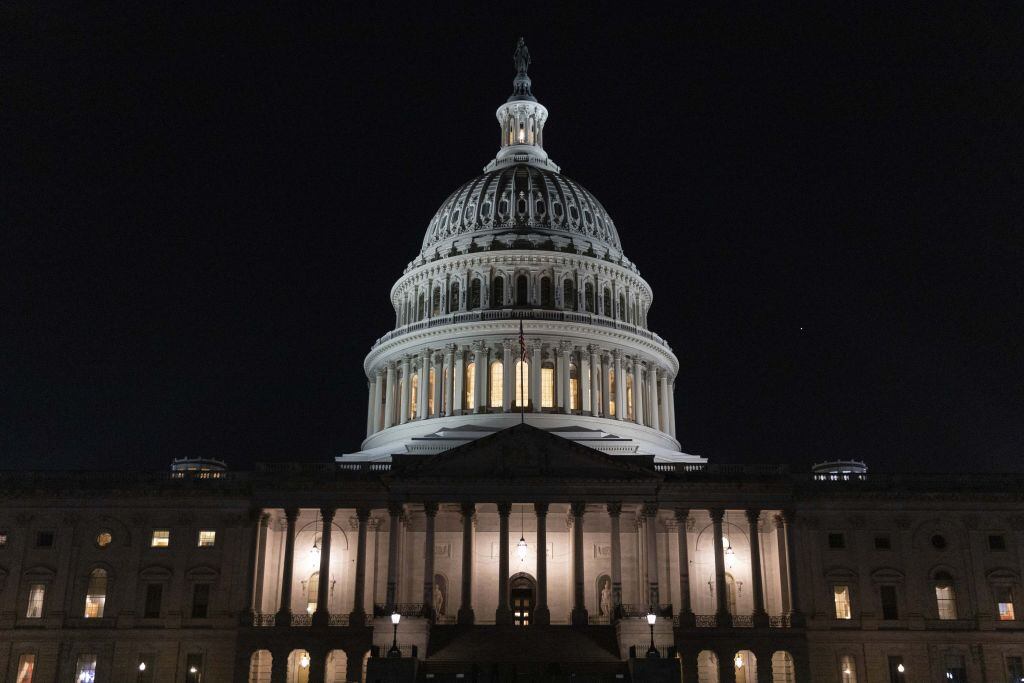Congreso de Estados Unidos el Capitolio en Washington