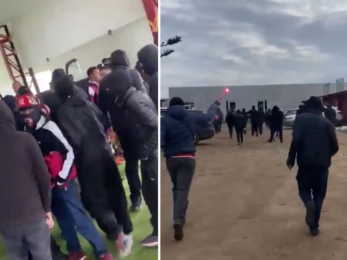 Tensión en club del fútbol chileno: plantel sufre duro “apretón” de hinchas en pleno entrenamiento