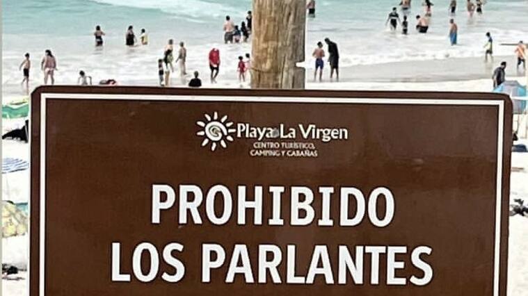 En las playas de Caldera están prohibidos los parlantes