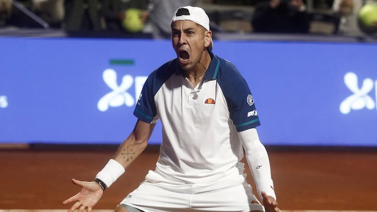 ¡Una completa locura! El puntazo de Tabilo ante Rublev que está dando la vuelta al mundo