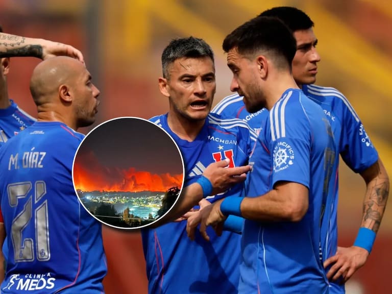 Universidad de Chile vs Racing Club de Avellaneda es suspendido por incendios forestales en Concepción