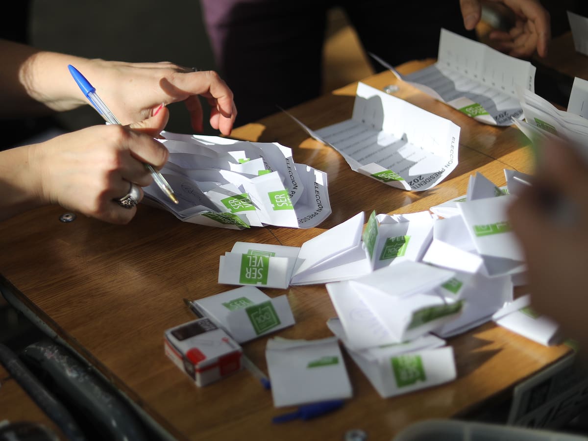 Tricel revela los resultados oficiales de la primera vuelta presidencial del 16 de noviembre