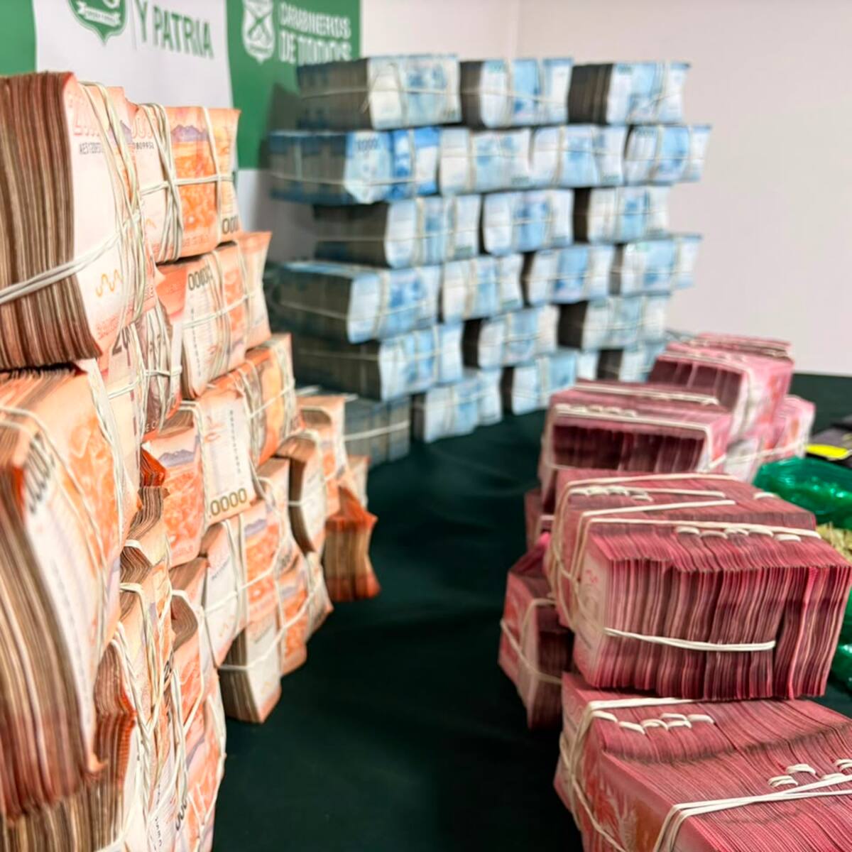 Cajas de zapatillas, droga y $544 millones en billetes: El insólito hallazgo tras una fiscalización en Coquimbo