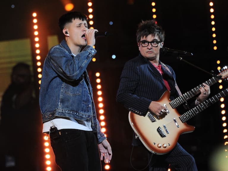 29 DE FEBRERO DE 2024 / VIÑA DEL MAR
Los Bunkers se presentan durante la quinta noche del LXIII Festival Internacional de la Canción de Viña del Mar desde la Quinta Vergara.
FOTO: VICTOR HUENANTE/AGENCIAUNO