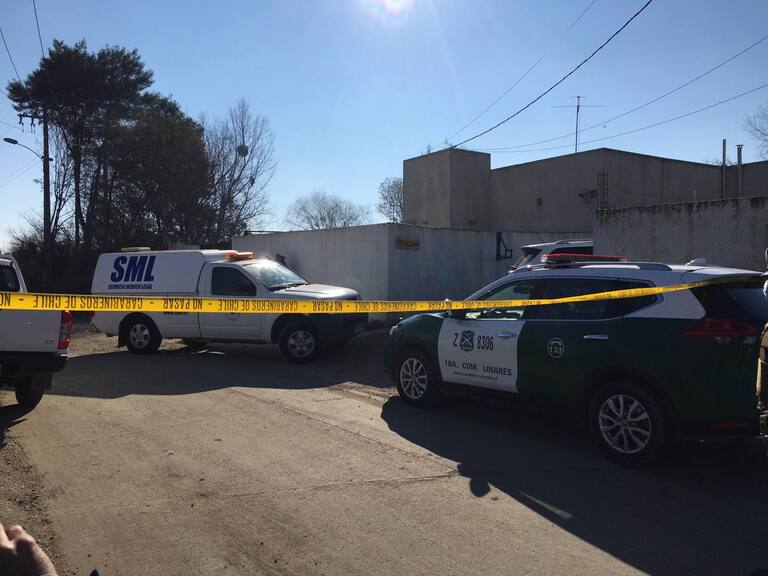 Exterior del lugar del crimen