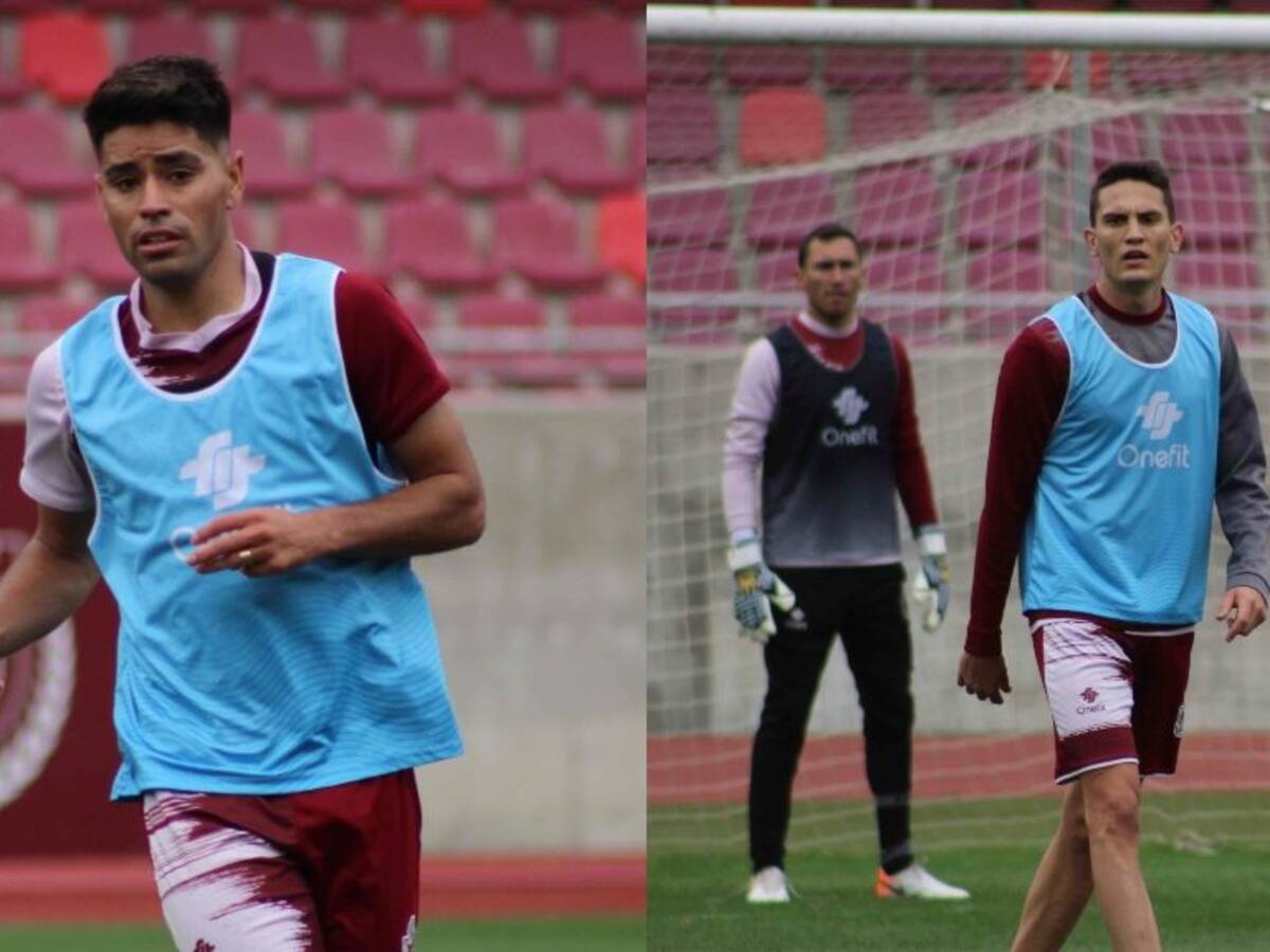 Facundo Agüero y Gerónimo Poblete fueron presentados como nuevos refuerzos de Deportes La Serena