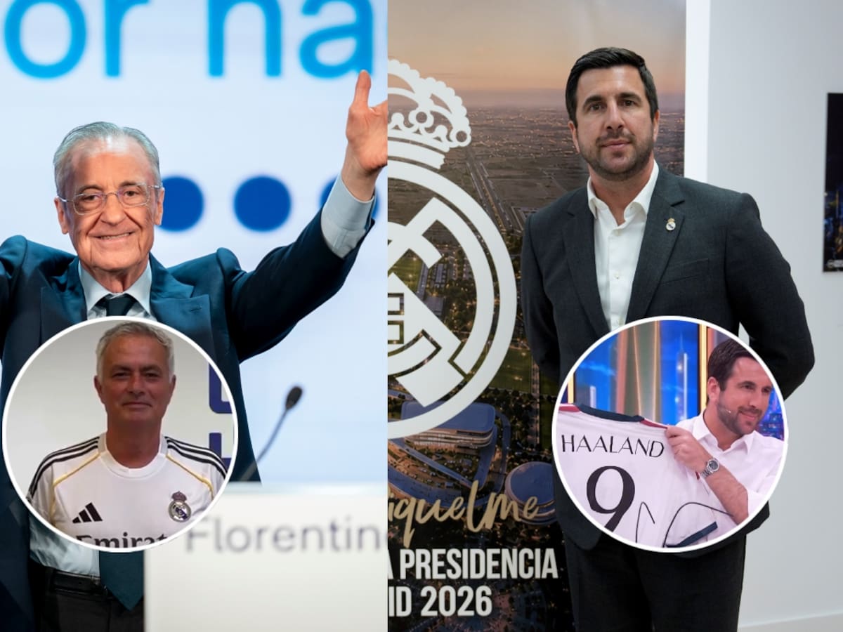Los fichajes galácticos que prometen los candidatos a la presidencial del Real Madrid: Haaland, Mourinho y más