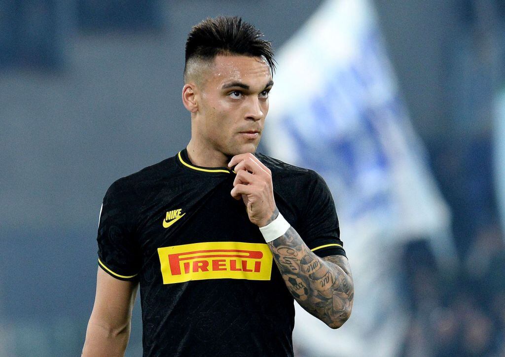 El futbolista argentino Lautaro Martínez
