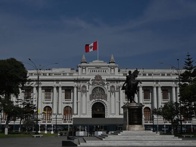 La sede del Congreso de Perú en la ciudad de Lima