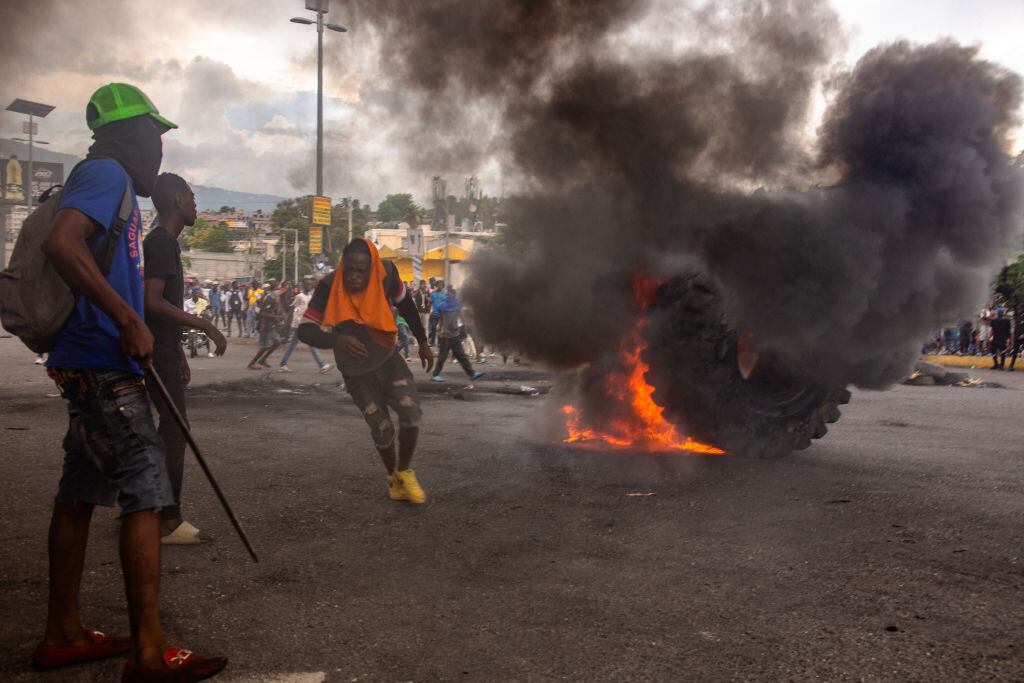 Cuatro días de intensas manifestaciones en Puerto Príncipe en Haití