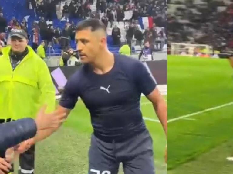 Alexis Sánchez protagoniza noble gesto con un niño en Francia pero recibe una mala reacción de los hinchas
