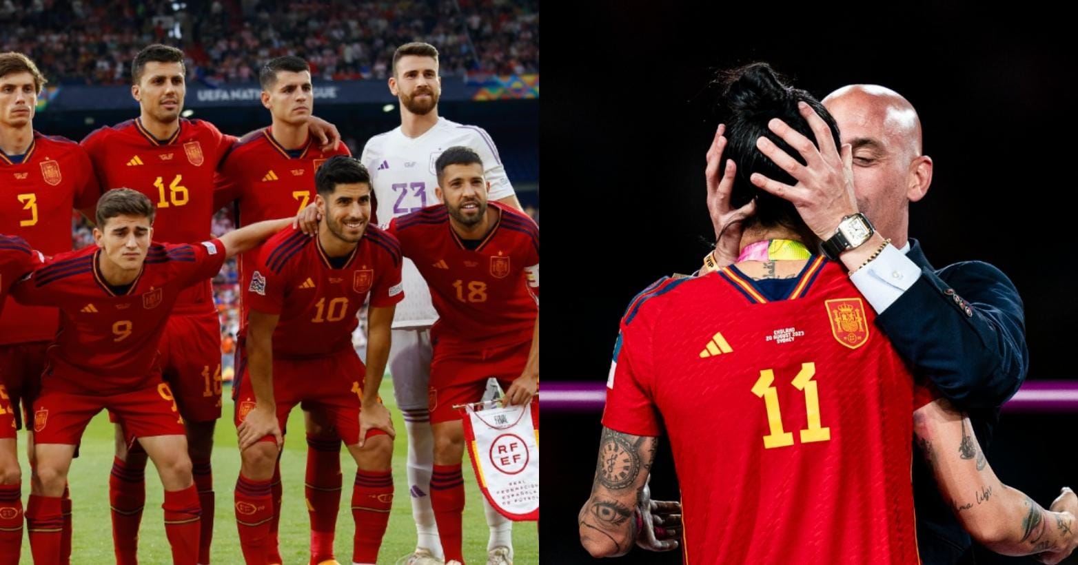 Selección española masculina se lanza contra Luis Rubiales: "Queremos rechazar sus comportamientos inaceptables"