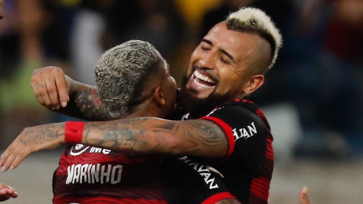 Arturo Vidal suma otra titularidad en triunfo de Flamengo frente a Cuiabá