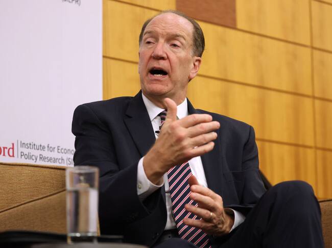 El titular del Banco Mundial el estadounidense David Malpass