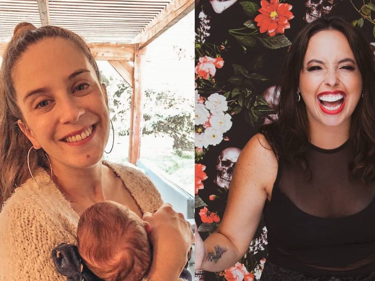 Alison Mandel y Chiqui Aguayo compartieron divertido chat con confesiones de mamás primerizas