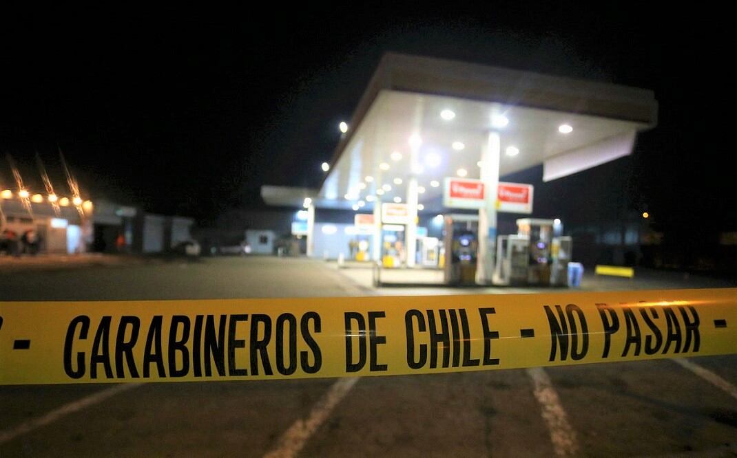 Asalto a estación de servicio