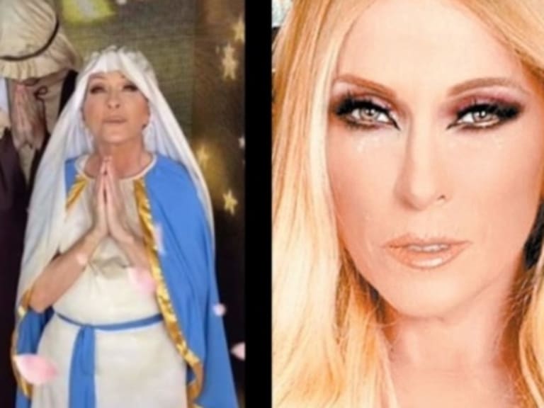 «¿Todo bien en casa?»: Yuri se disfrazó de la Virgen María y subió video bailando junto a «José»