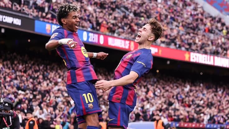 Lamine infernal: Barcelona goleó al Villareal con un espectacular triplete del joven delantero ‘culé’