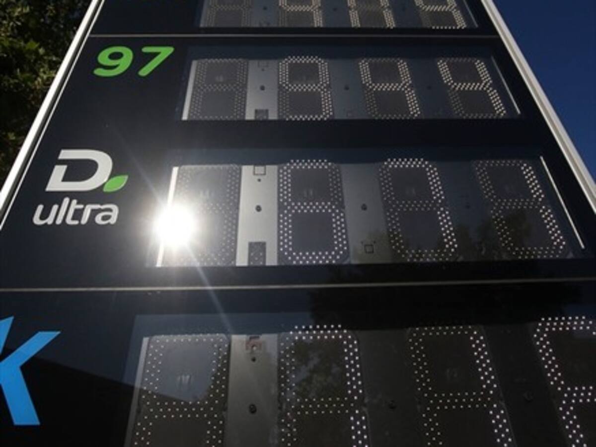 Suben las gasolinas y baja el diésel desde este jueves