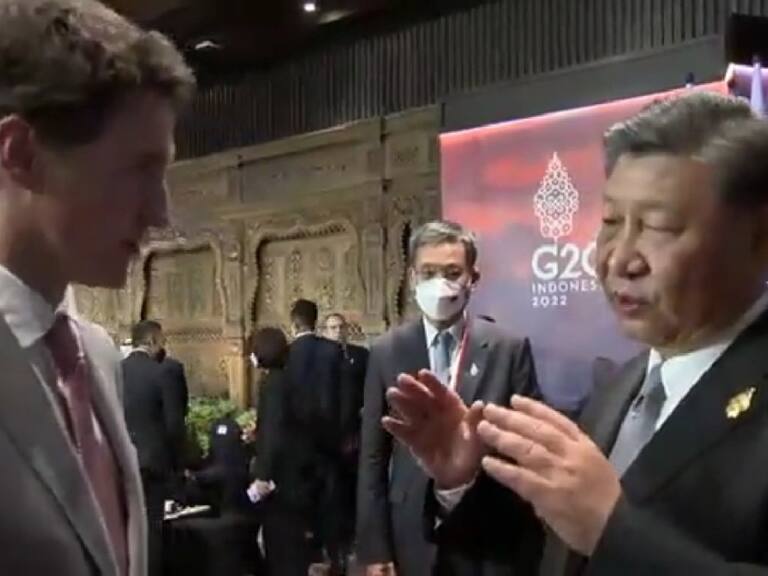 Xi Jinping encara a primer ministro de Canadá Justin Trudeau por filtraciones: «Eso no es apropiado»