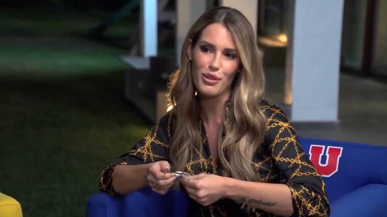 Gala Caldirola recordó a Mauricio Isla en "La Divina Comida"