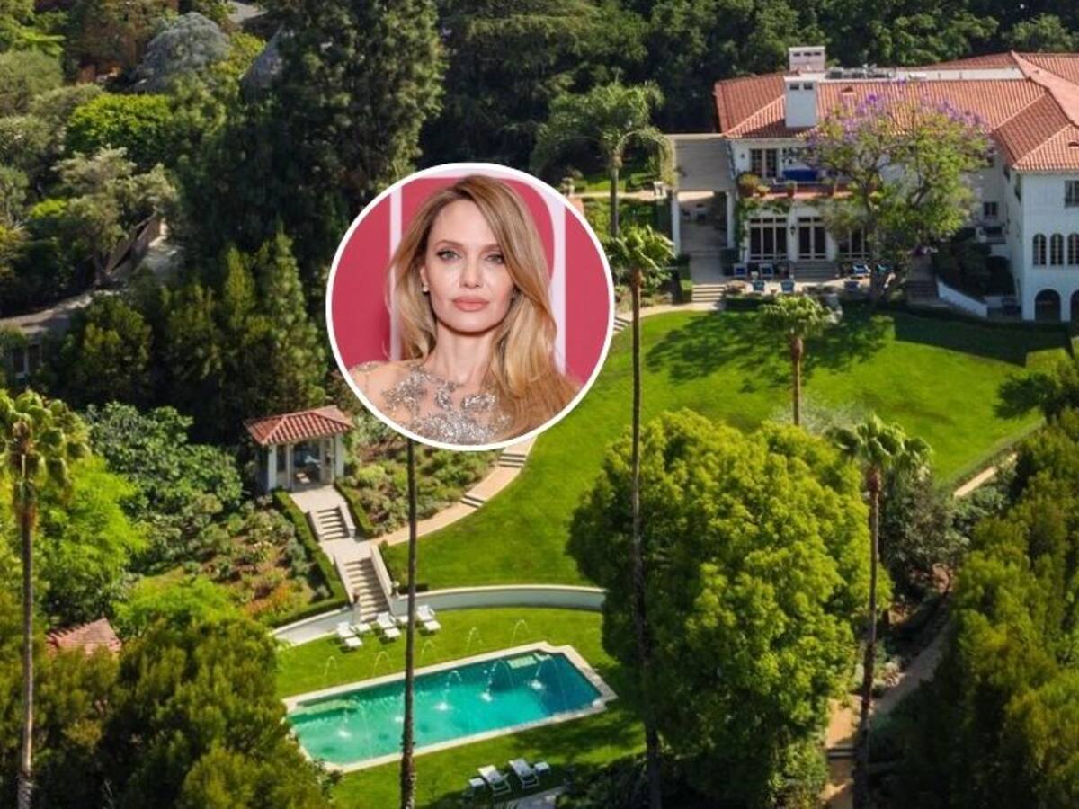Angelina Jolie pone en venta su histórica mansión en Los Ángeles por millonaria cifra
