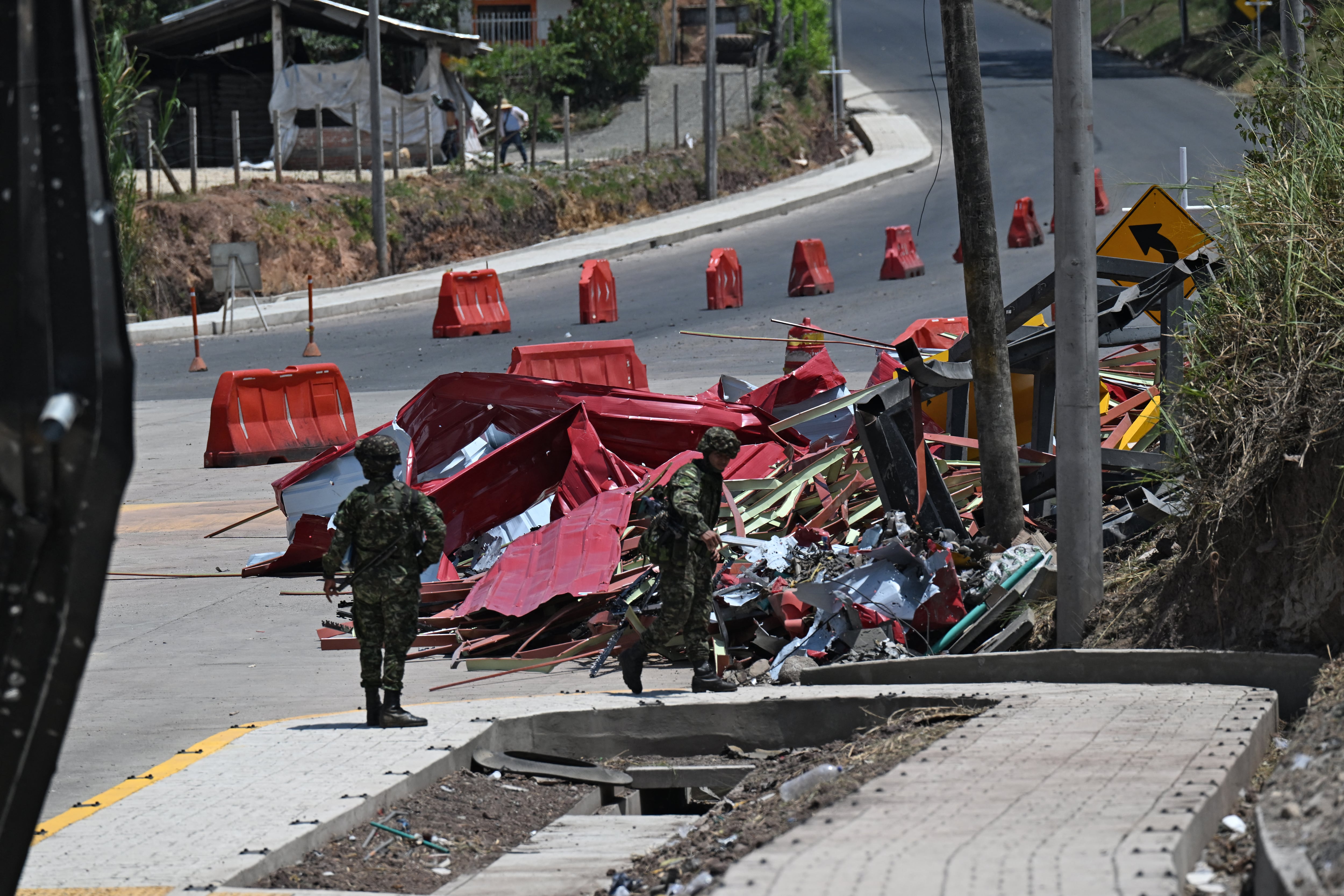Ataques con explosivos en Colombia