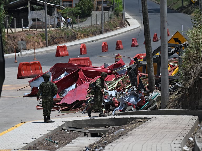 Ataques con explosivos en Colombia