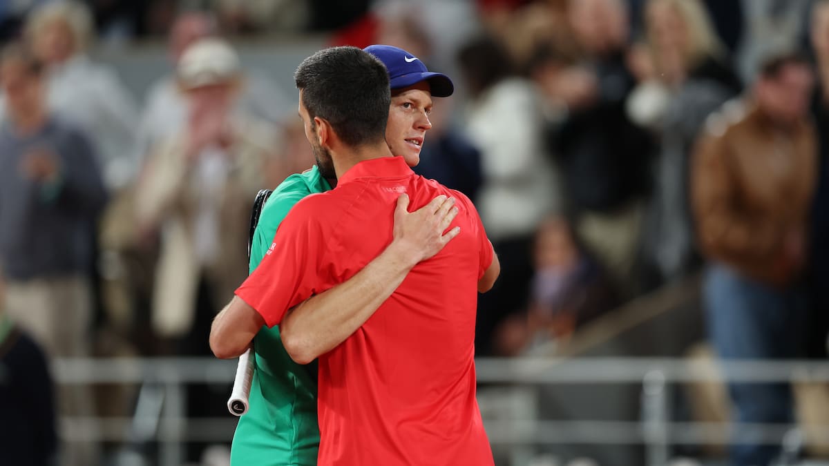 Jannik Sinner no da pie a la reacción de Djokovic y se da cita en la “final soñada” de Roland Garros