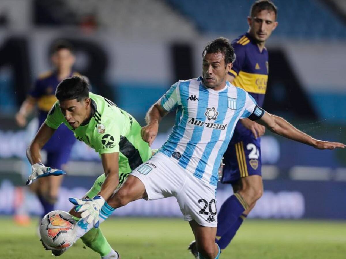Racing golpeó a Boca Juniors en la ida de los cuartos de final de la Copa Libertadores