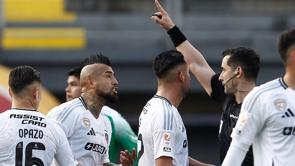 Arturo Vidal estalla tras ser expulsado por Fernando Véjar: “Si no le gusta la presión, que se vaya a arbitrar a la Tercera División”