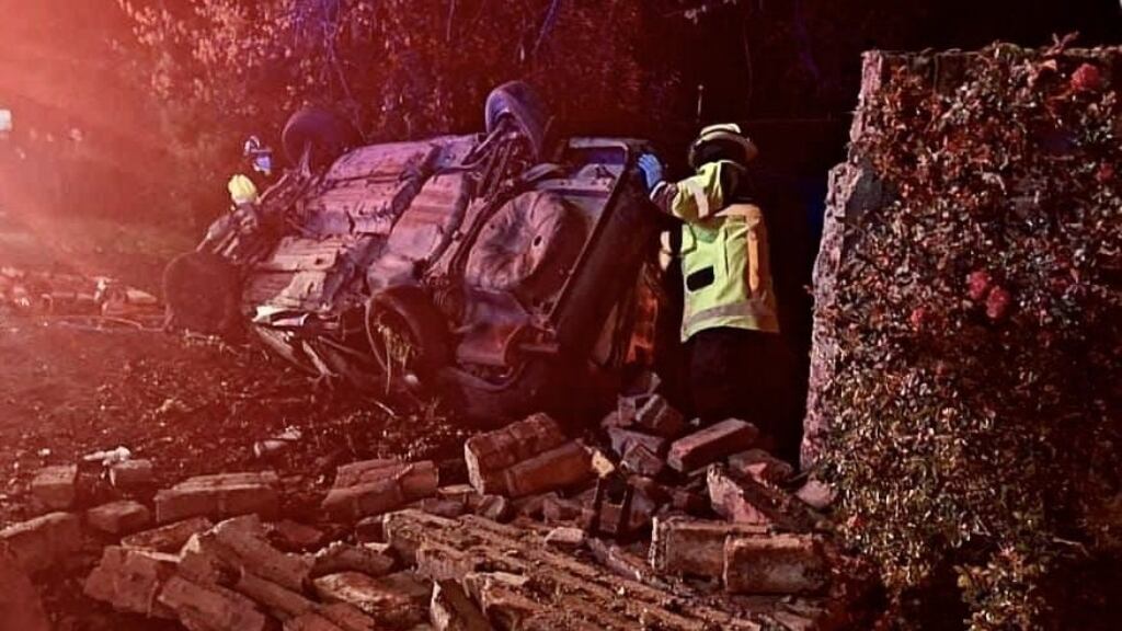 Accidente de tránsito en Romeral