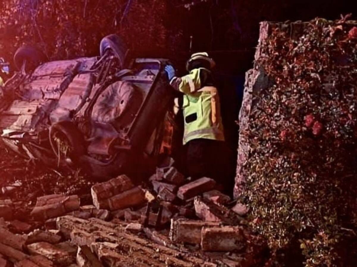 Fatal accidente de tránsito en Romeral deja cuatro personas fallecidas
