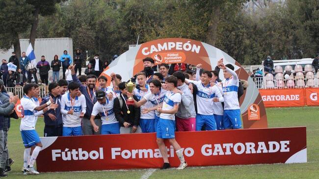 La UC derrota a Colo Colo y alcanza el Campeonato Nacional Sub 16