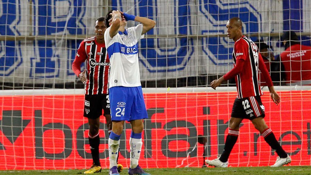 UC - Sao Paulo: el fallo de Diego Valencia solo frente al arquero