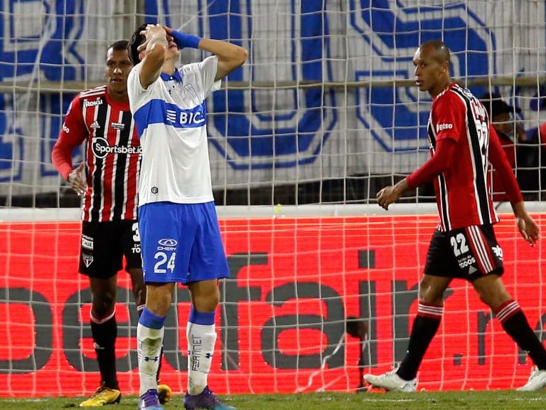 UC - Sao Paulo: el fallo de Diego Valencia solo frente al arquero