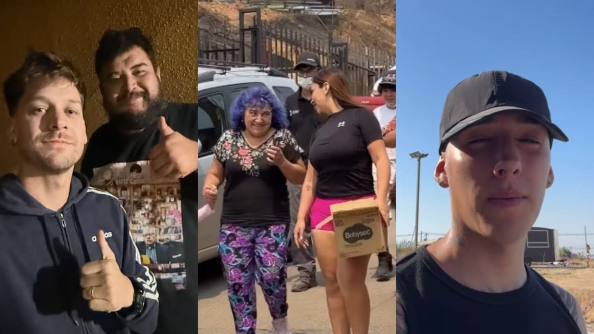 Influencers se movilizaron por incendios en el sur: reunieron millones y coordinaron ayuda