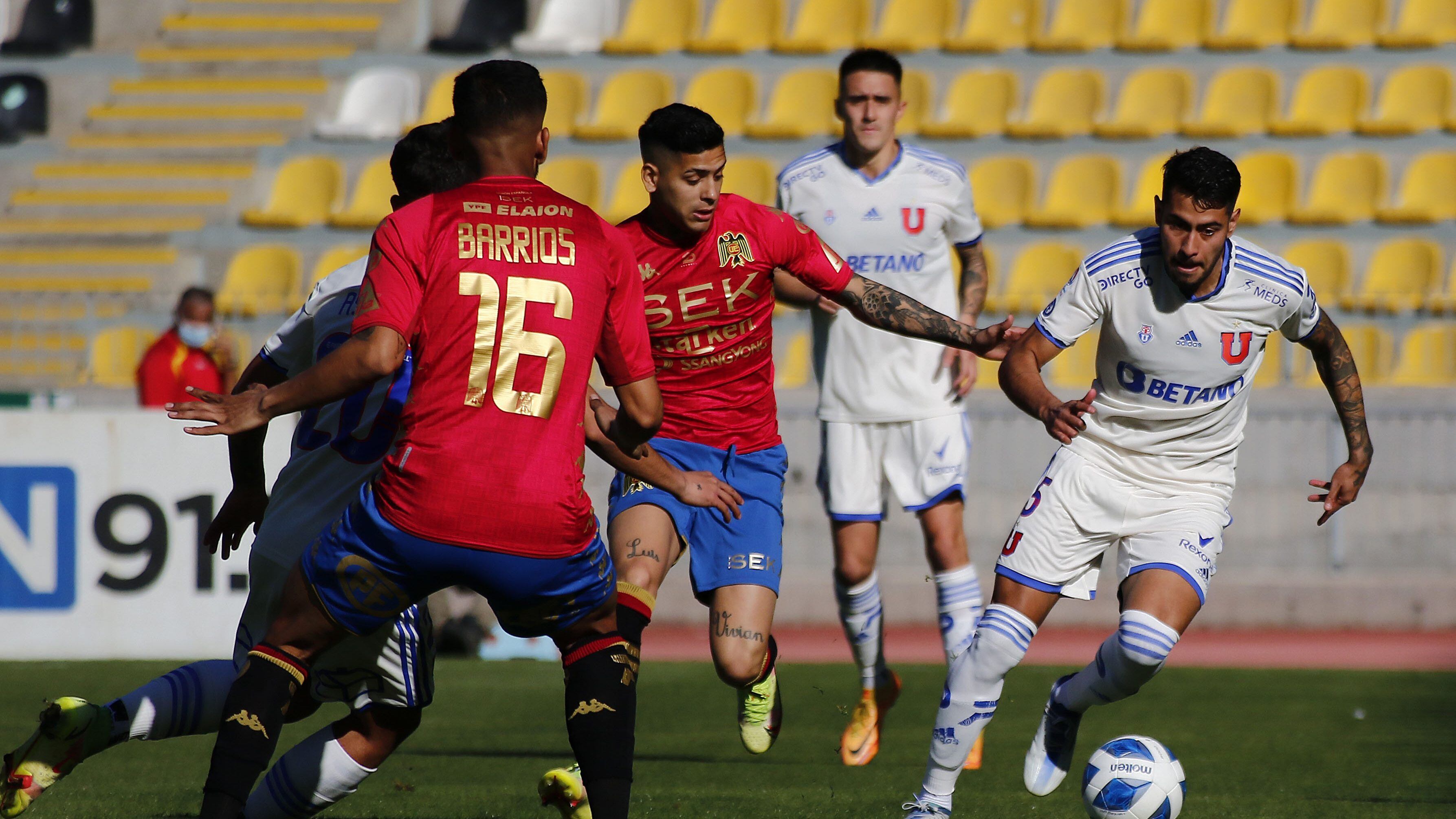 EN VIVO | La U. de Chile derrota a la Unión Española en Coquimbo por la fecha 21 del Campeonato Nacional
