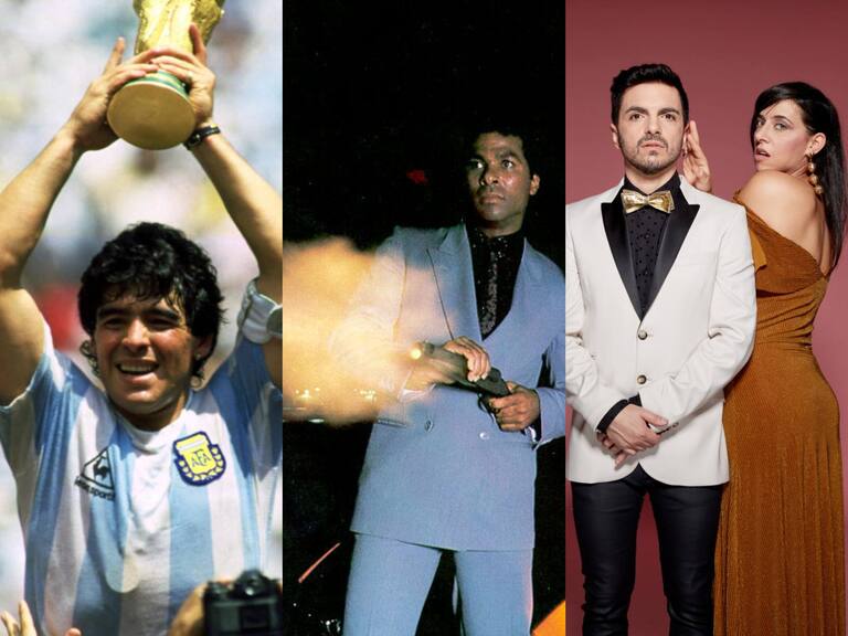 Maradona, Philip Michael Thomas y Miranda! han colaborado con Pimpinela.