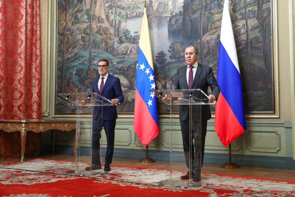 Cita entre los cancilleres de Rusia y Venezuela, Sergey Lavrov y Felix Plasencia durante 2021