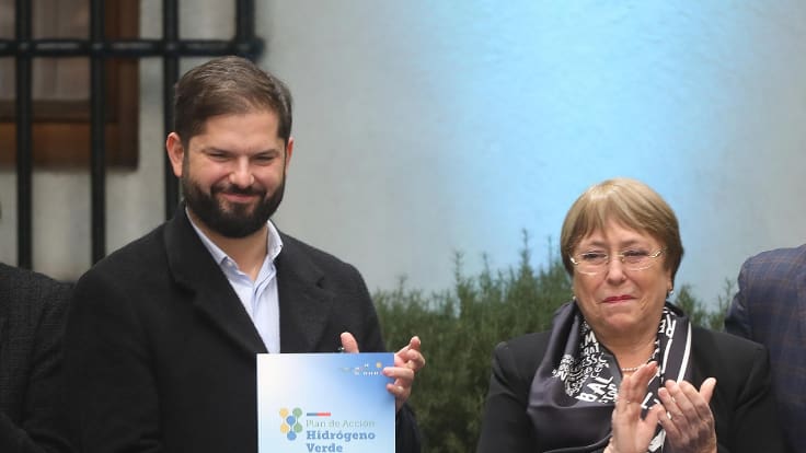 Expresidenta Bachelet entrega prometedor pronóstico en entrega de plan de acción por hidrógeno verde: “Chile está generando extraordinario interés”