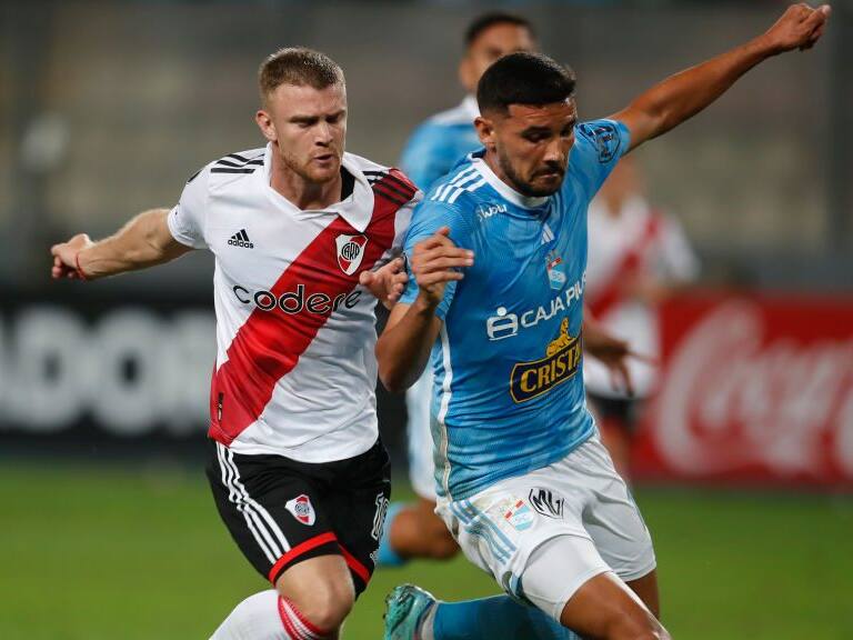 Con Paulo Díaz en cancha, River rescató un empate frente a Sporting Cristal por Copa Libertadores
