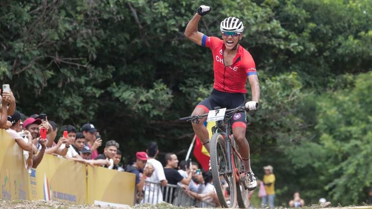 Sebastián Miranda gana el mountain bike de los Juegos Bolivarianos en Colombia