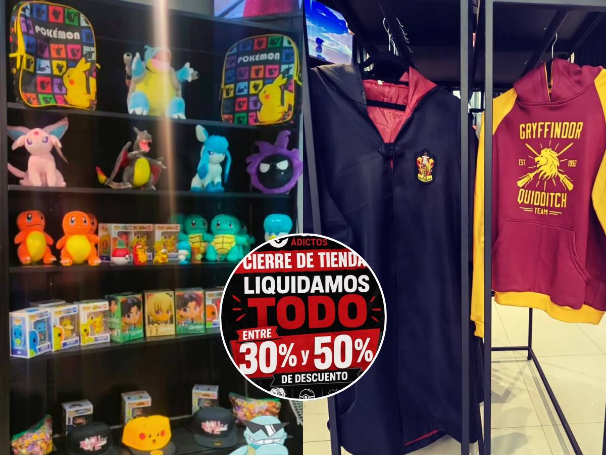 Confirman cierre de tienda geek en Chile: productos originales de Pokémon y Harry Potter con hasta 50% de descuento