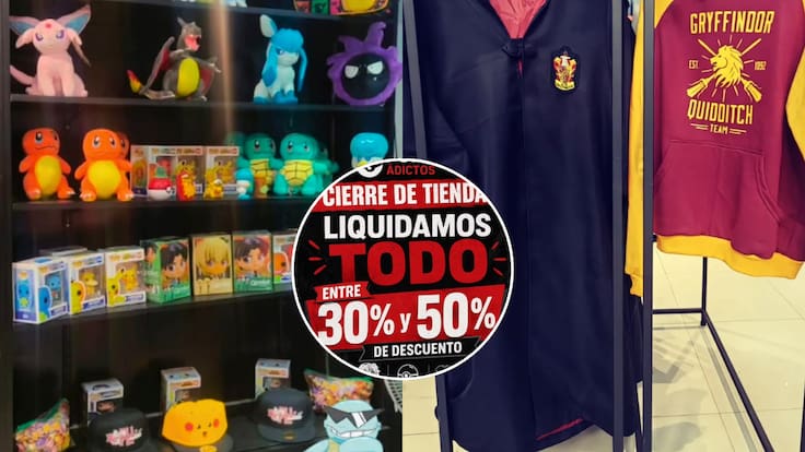 Confirman cierre de tienda geek en Chile: productos originales de Pokémon y Harry Potter con hasta 50% de descuento