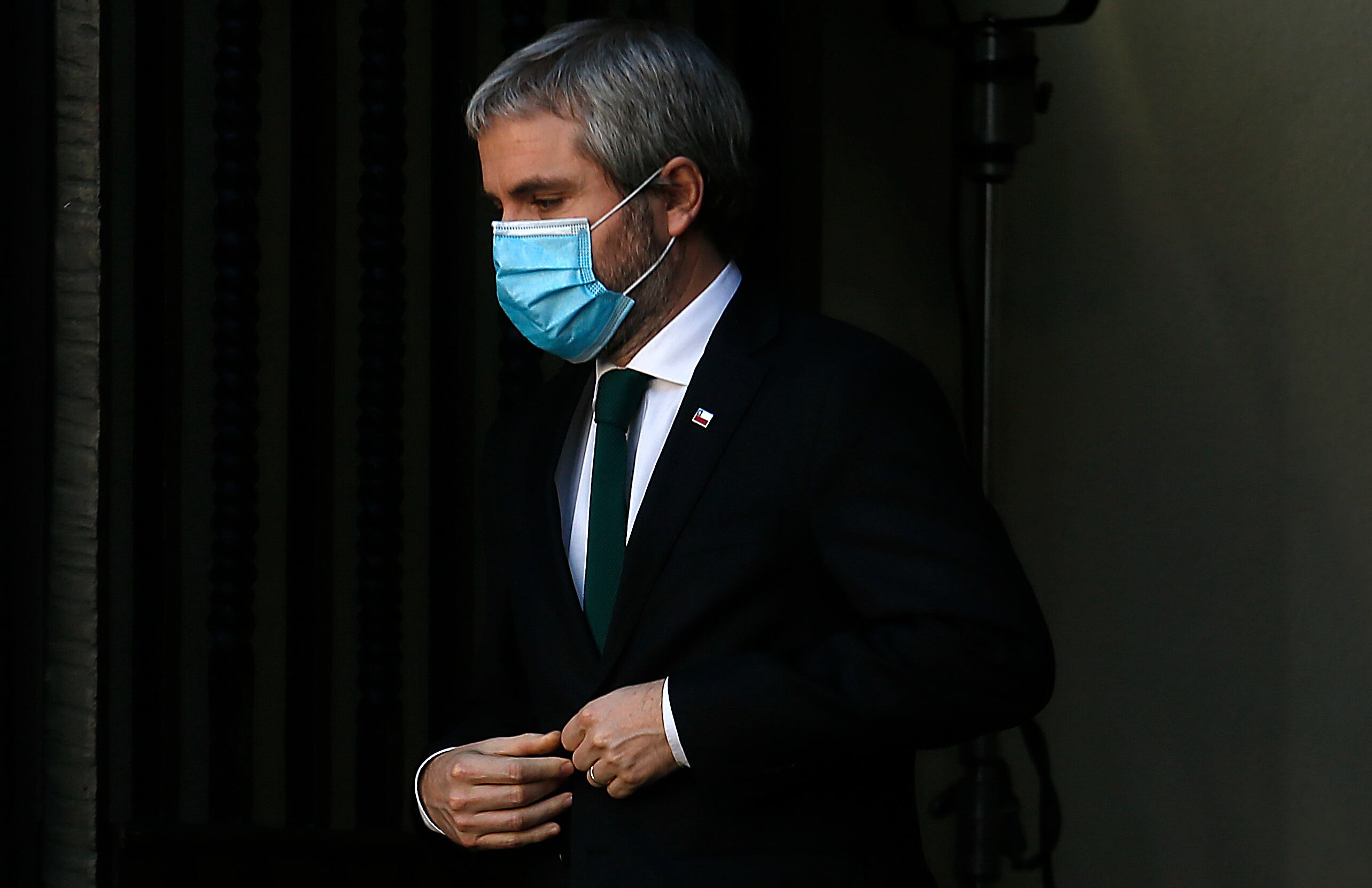 28 de Julio de 2020/SANTIAGO El Ministro del Interior ,Gonzalo Blumel,durante un nuevo cambio de gabinete en medio de la pandemia por Covid-19 que vive el pas. 

FOTO:Cristobal Escobar/Agencia UNO