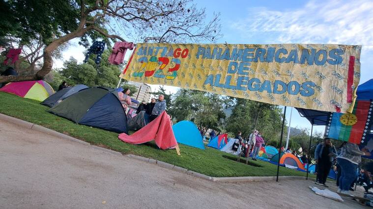 Allegados, Providencia, Parque Balmaceda, Lo Hermida, manifestación, 1024x576 jpg ok